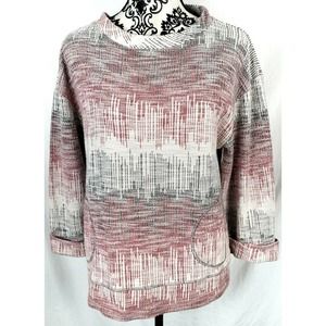 Anthropologie Postmark Textured Bardot Collar Top